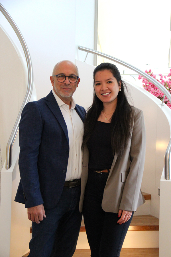 Dr. Andreas Ansari und Anna Thalhammer